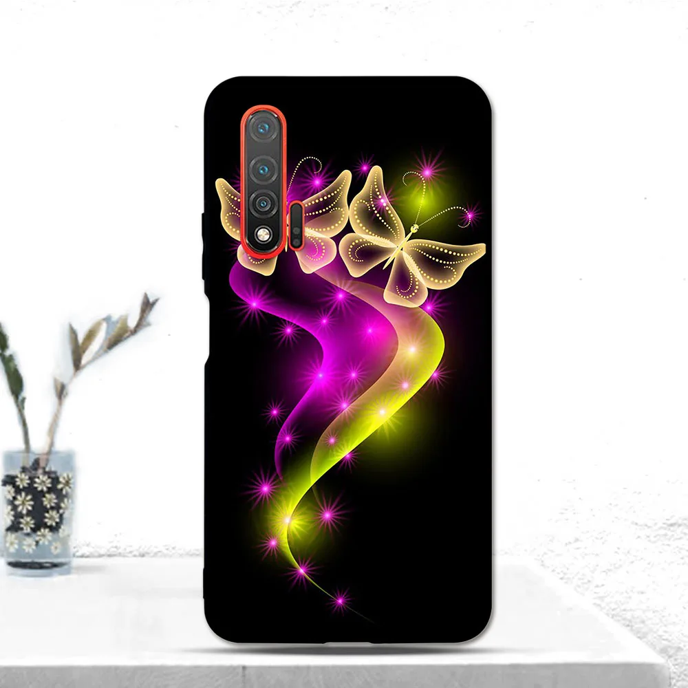 Чехол-бампер для Huawei Nova 6 Милый Мягкий ТПУ силиконовый защитный чехол 5G чехлы