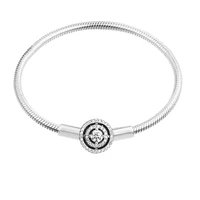 girl friends signature bangle 2021 bracelet fits original 925 silver charms beads woman diy jewelry making