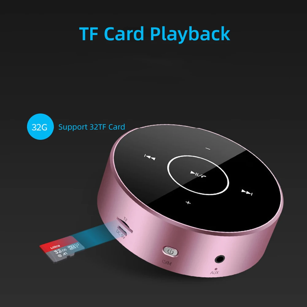 Беспроводная колонка Bluetooth V4.1 3D стерео мини Портативная цветная TF карта полный