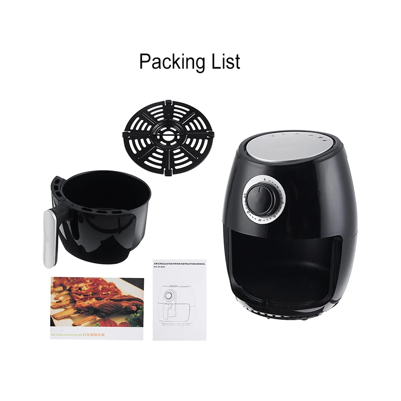 

2.5L Multifunction Smart Air Fryer Electric Oilless Cooker Pizza Home Large Capacity Electric Health Fryer Kitchen Cooking Tools
