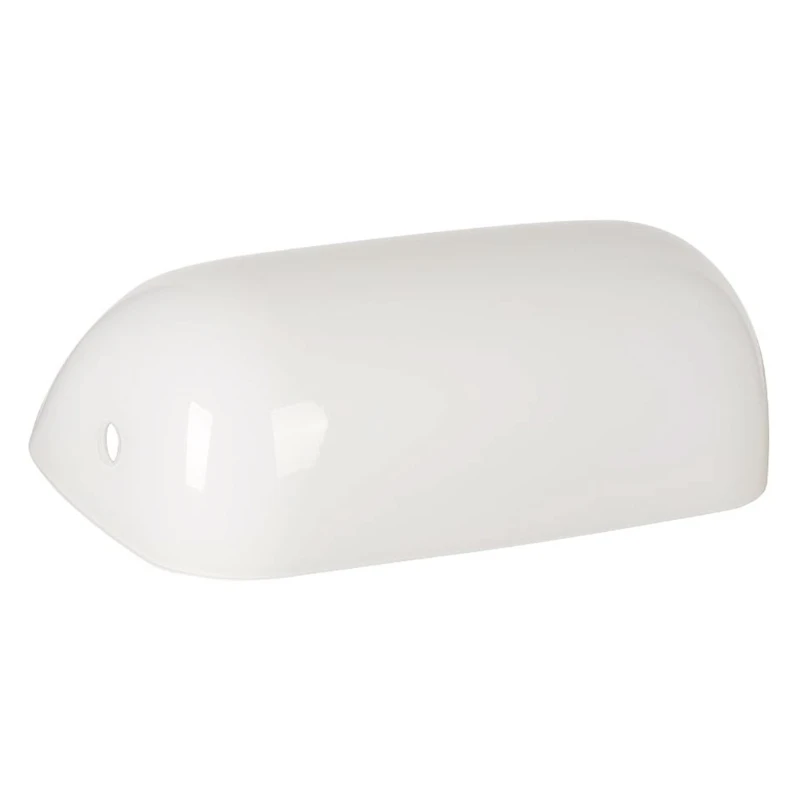 1 шт. обновленная лампа белый цвет стеклянный материал Banker свет тень стандартные