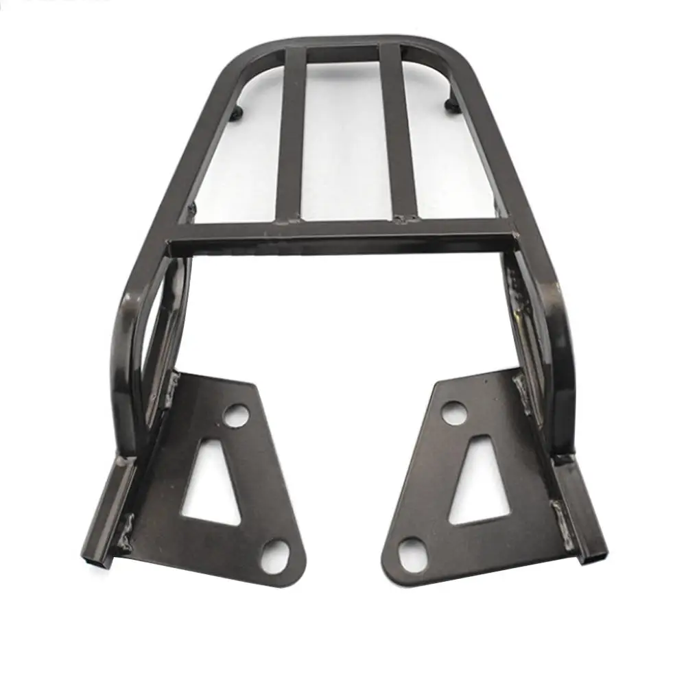 Багажник для мотоцикла черного цвета держатель седельная сумка кронштейн