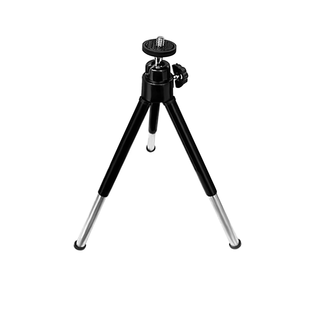 Черный мини штатив алюминиевый металлический легкий Трипод для цифровой камеры