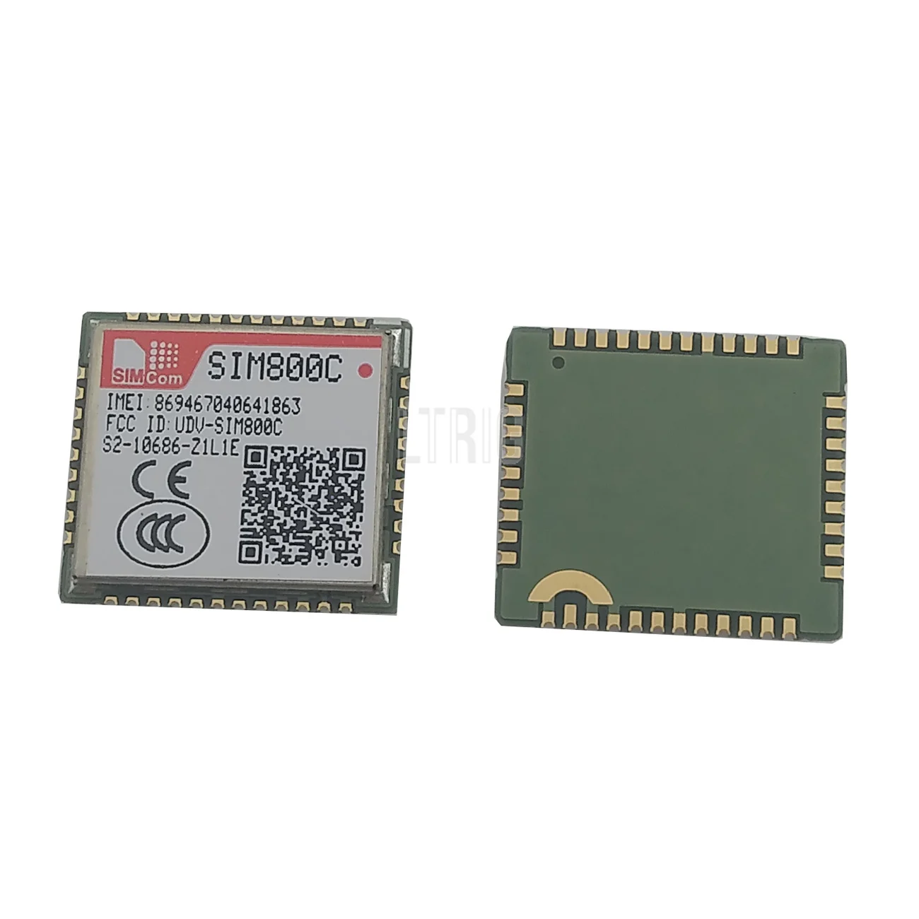 

LTRIG custom 1Pcs SIM800C 24M Bluetooth TTS GSM GPRS module Quad-band LCC ratio is small, high game performance