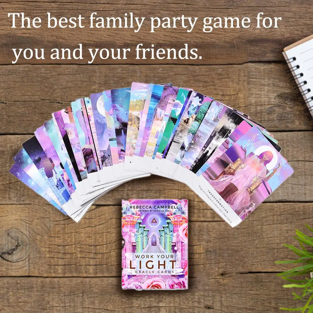 44 шт. листы для карт Oracle Tarot. Светильник Oracle. Настольные игры в карты | Игрушки и