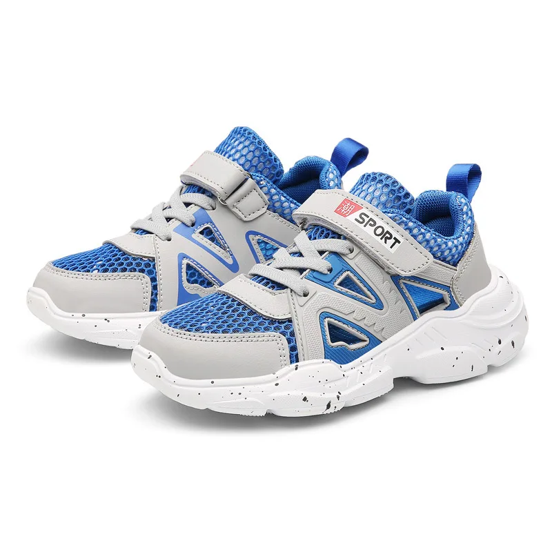 Детские сандалии новинка 2020 Детская сетчатая дышащая мягкая обувь модная для