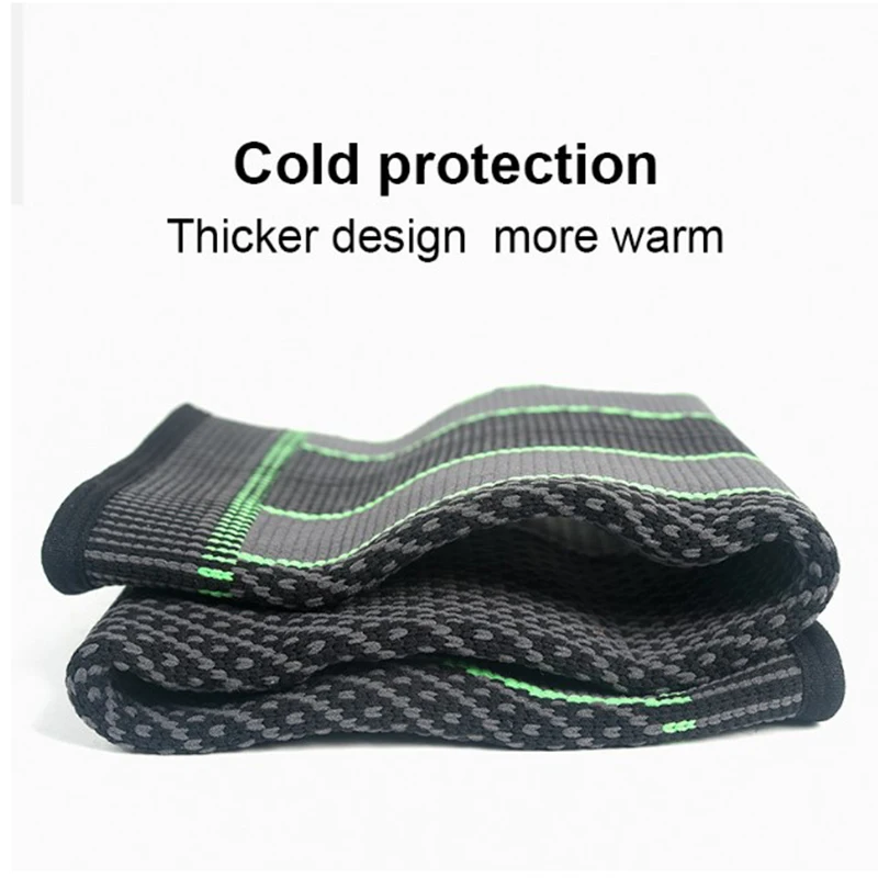 

1PC Kneepad Elastic Bandage Pressurized Knee Pads Knee Support Protector For Fitness Sport Running Arthritis Muscle Joint Brace