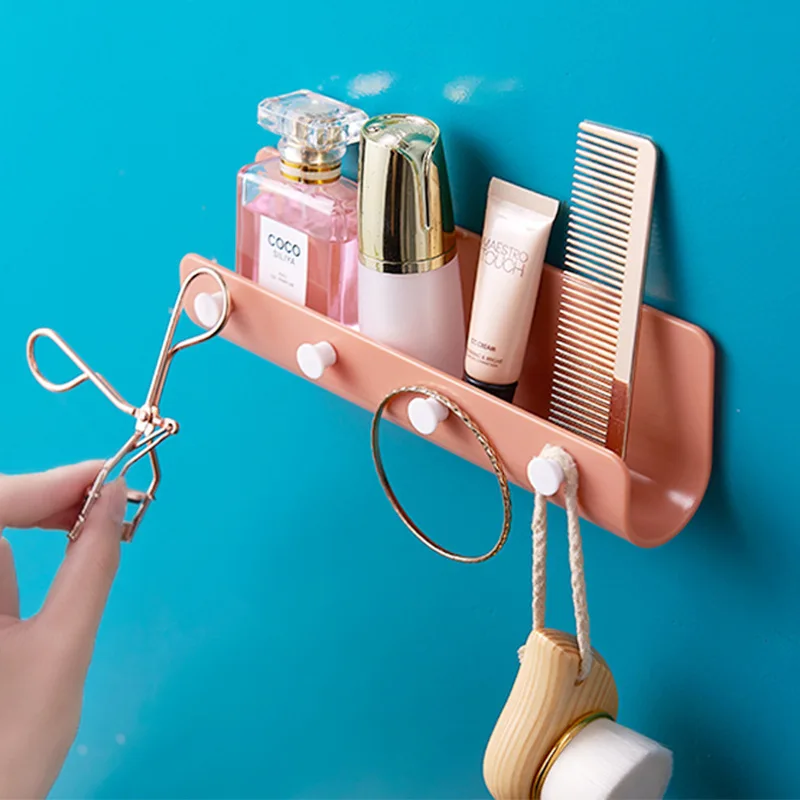 U-образные настенные декоративные стойки с четырьмя вешалками крючки настенный