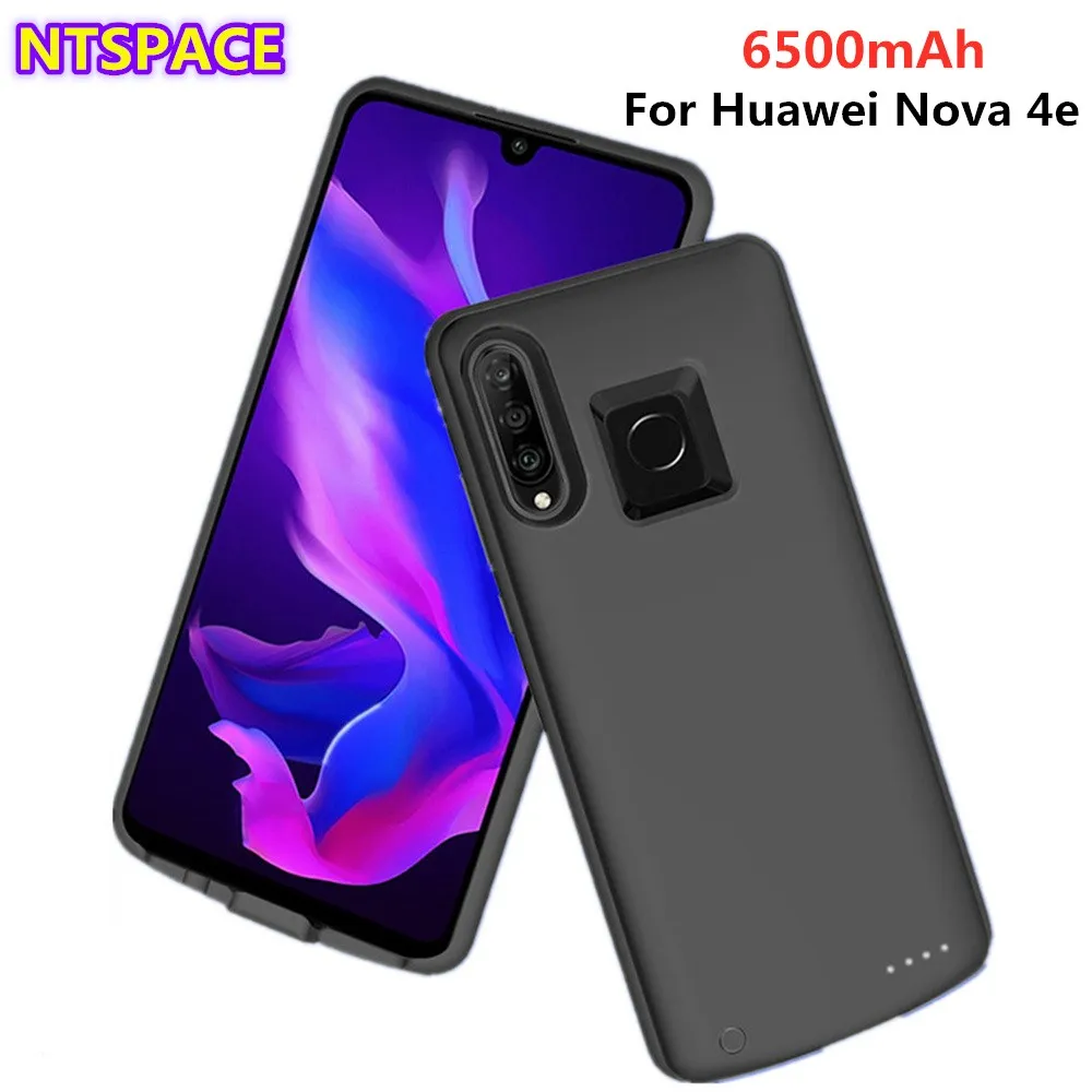 Чехол с дополнительным внешним аккумулятором для телефона 6500 мАч портативный