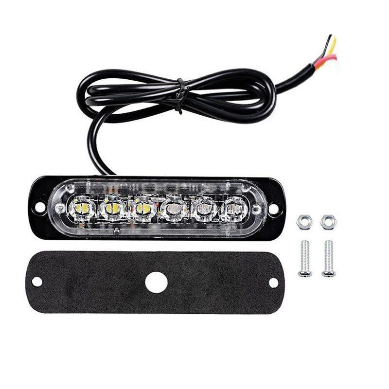 

Warning Light Synchronization Function Emergency Vehicle Truck LED Grille Light Head Surface Mount Strobe Police Warning Light