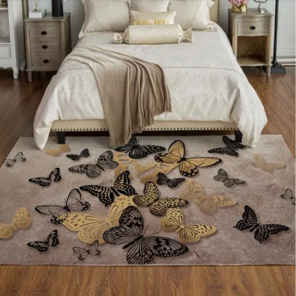 Китайский стиль ретро ковер для гостиной Новый домашний декор модный журнальный