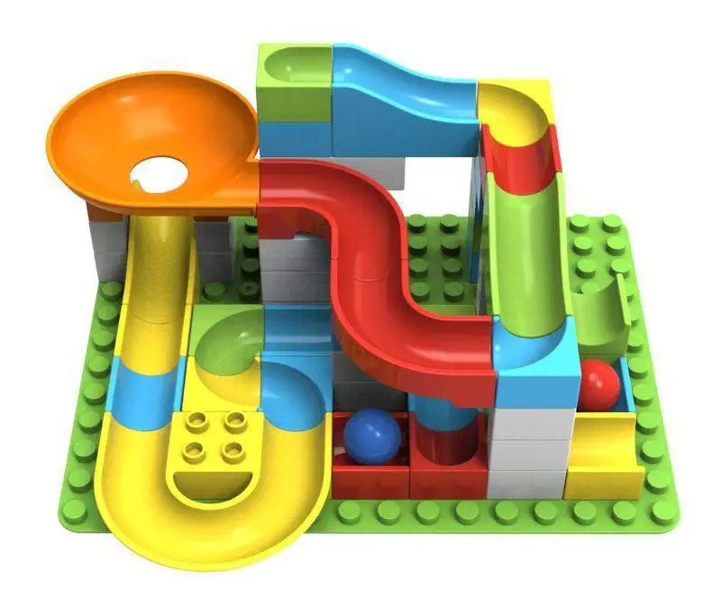 

GloryStar DIY Building Puzzle Toys Portable Storage Box for Children Gift