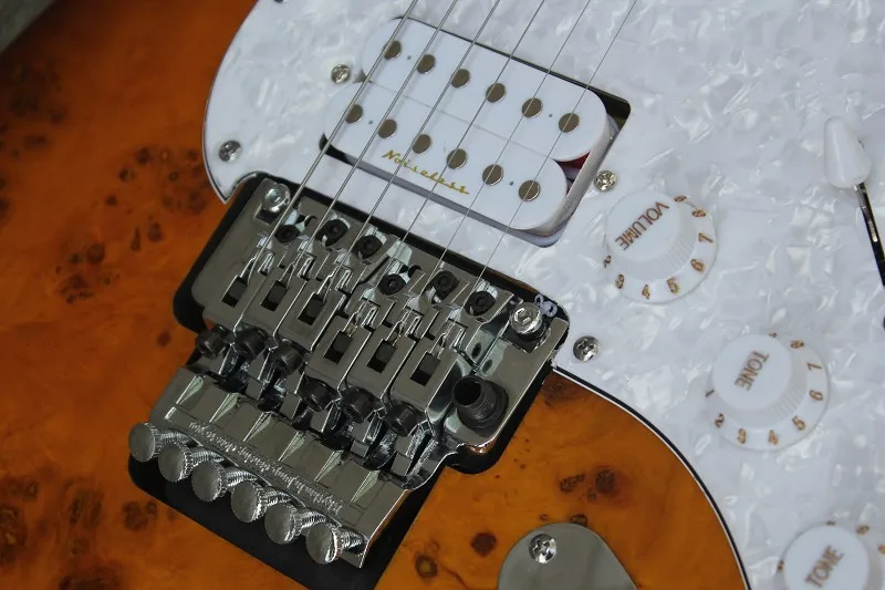 Оптовая продажа Высококачественная электрогитара на заказ ST Chrome Tremolo stratocast-er |