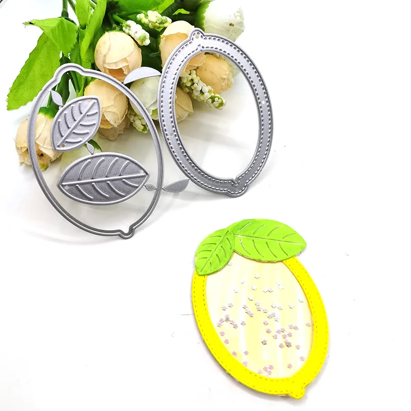 

Julyarts Shake The Card Lemon Metal Cutting Dies New 2021Dies Scrapbooking Soldes Decoration Scrapbook Paper Craft Knife