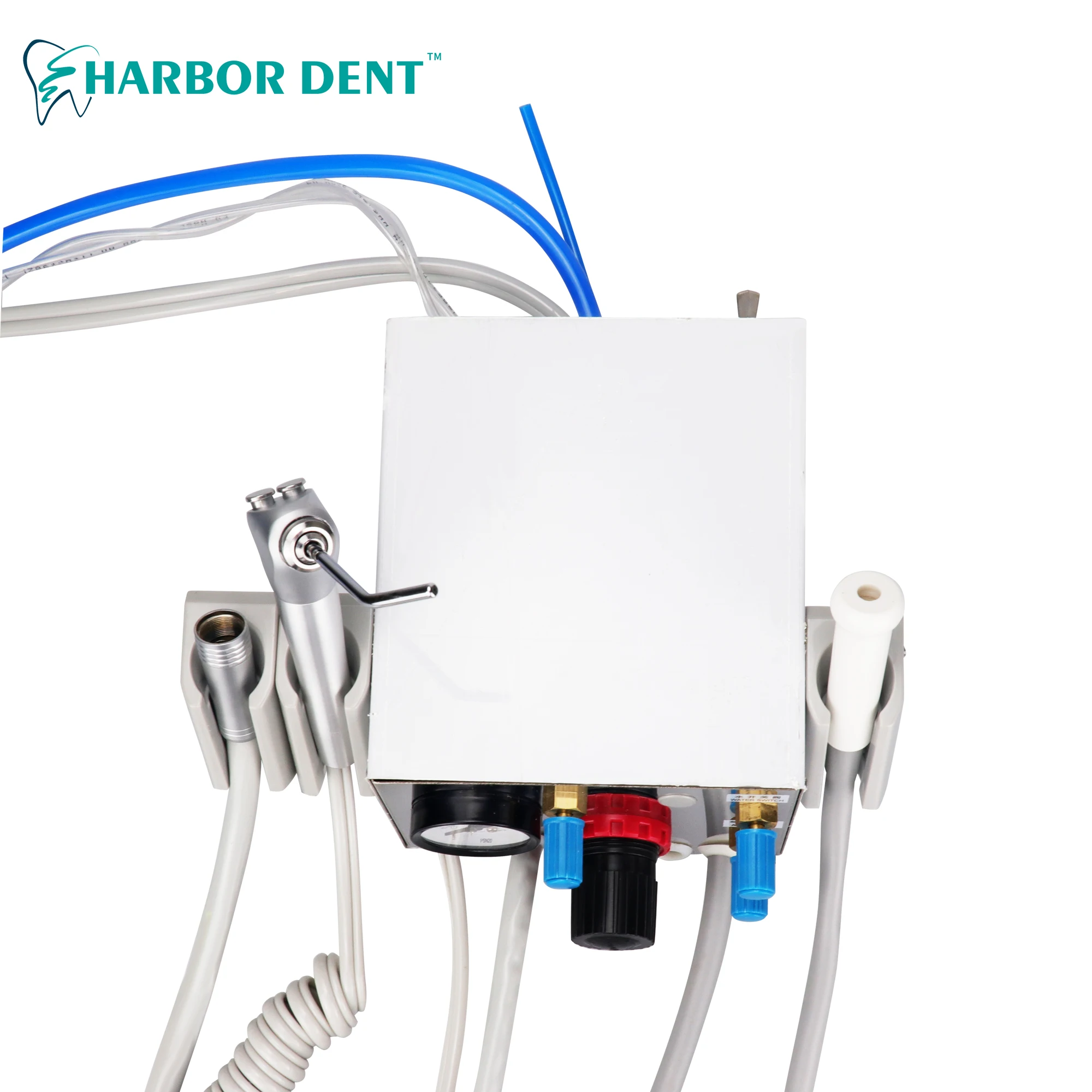 Стоматологическая портативная слабая турбинная установка металлический