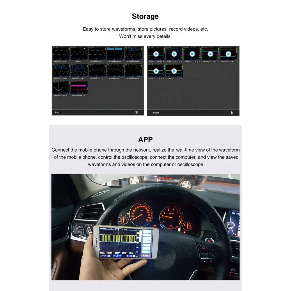 Цифровой планшетный осциллограф TO1104 ATO1104 100 МГц 4choscilloscope автомобильный