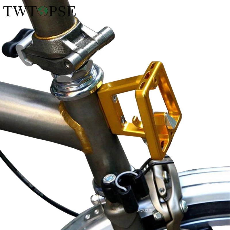 TWTOPSE британского флага велосипедные стойки передние несущие блоки для Brompton