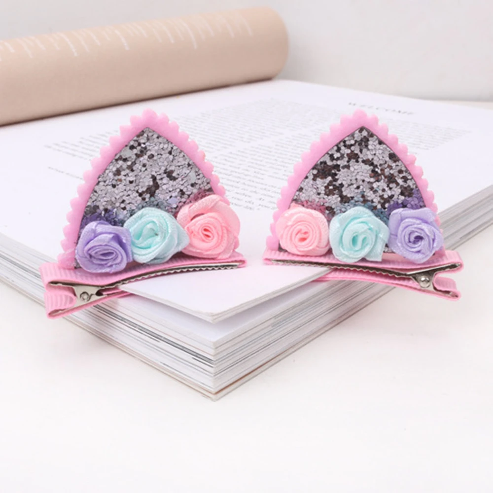 Набор прикольных заколок для девочек 2 шт/уп. |