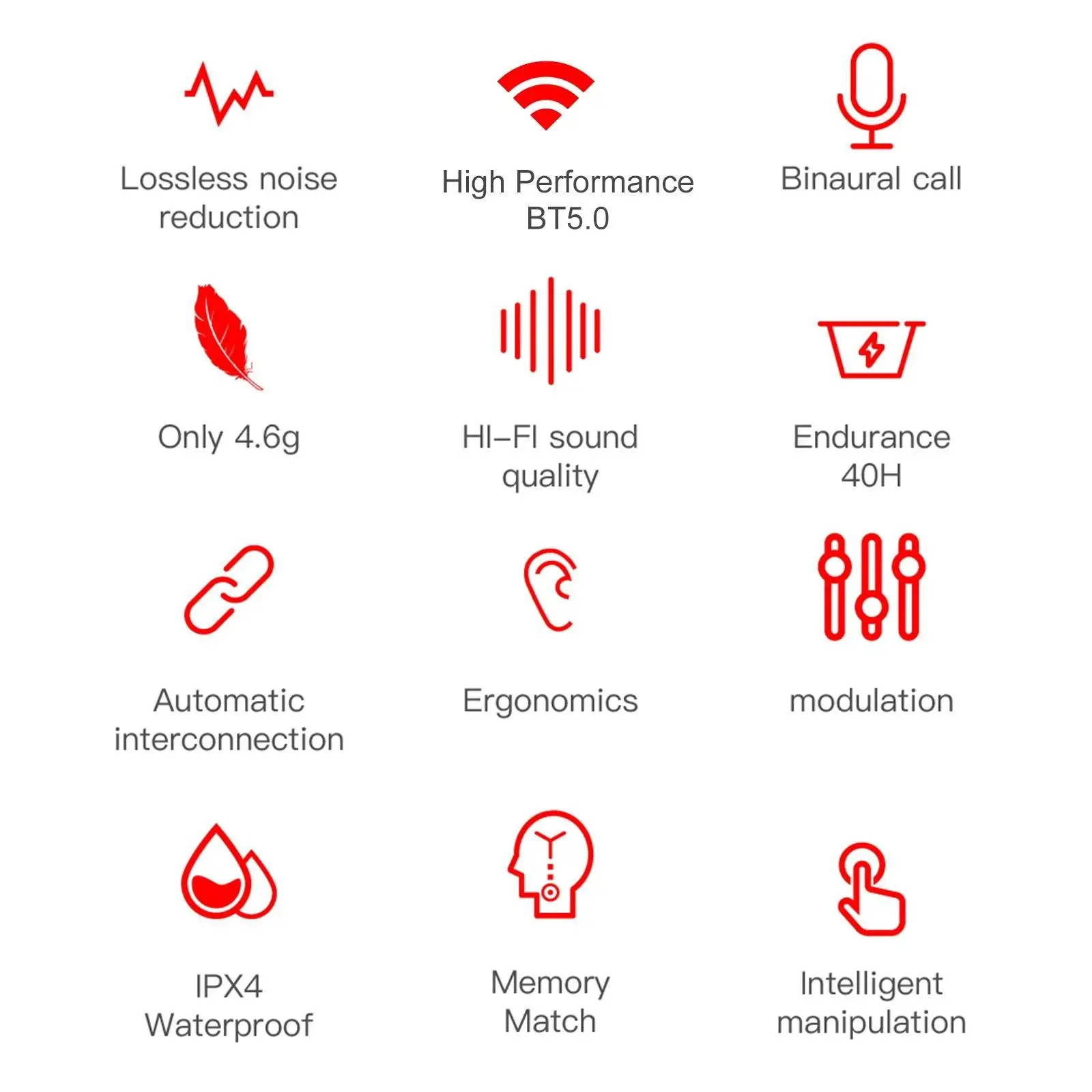 

TWS E6S Bluetooth Earphones Wireless Earbuds For Xiaomi Redmi Noise Cancelling Headsets With Microphone Handsfree Headphones