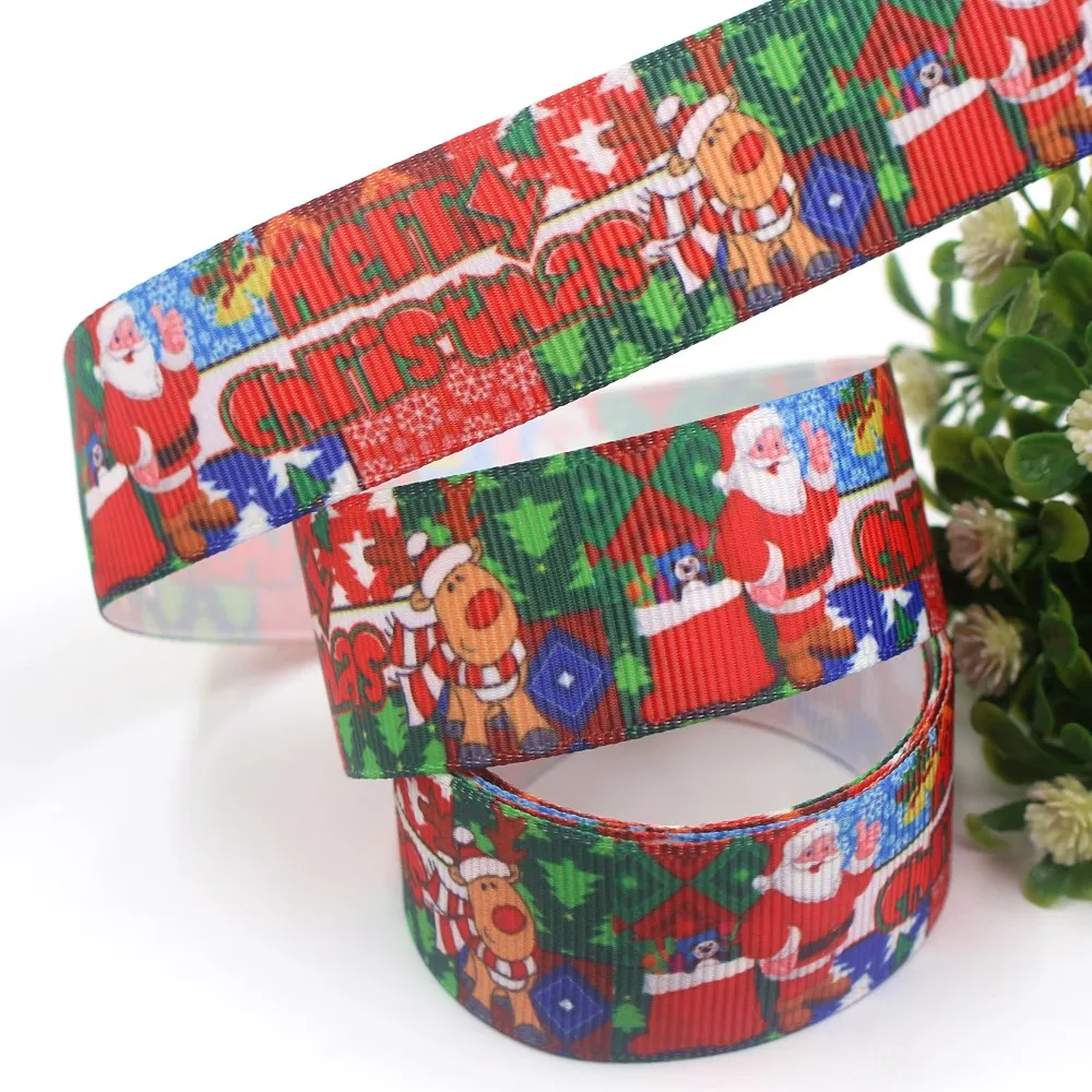 Новогоднее праздничное украшение для упаковки подарков корсажная лента с