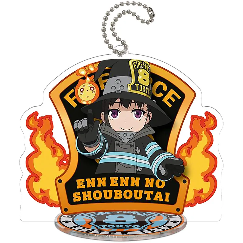Аниме Demon Slayer: Kimetsu no Yaiba Tsuyuri Kanawo Tanjirou Kamado Nezuko Косплей акриловый брелок стенд