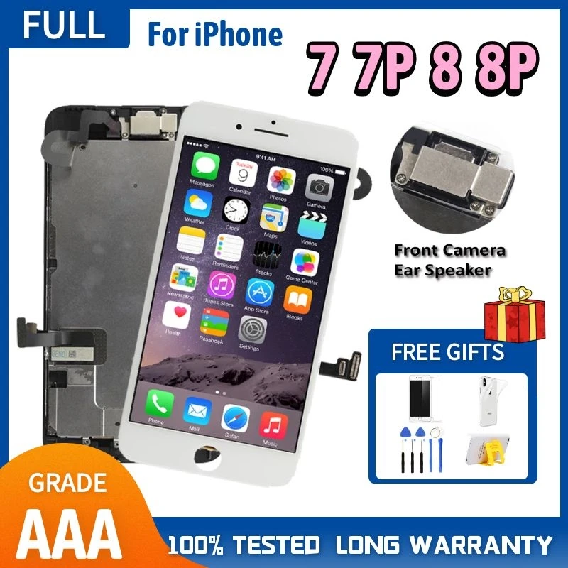 Полный комплект ЖК-дисплея для iPhone 8G 8 Plus ЖК-дисплей в сборе сенсорный экран