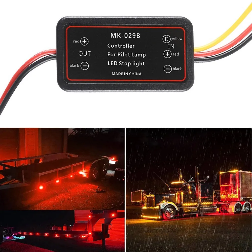 

Taillight Brake Lights Controller Box Car Flasher For Vehicles MK-029B