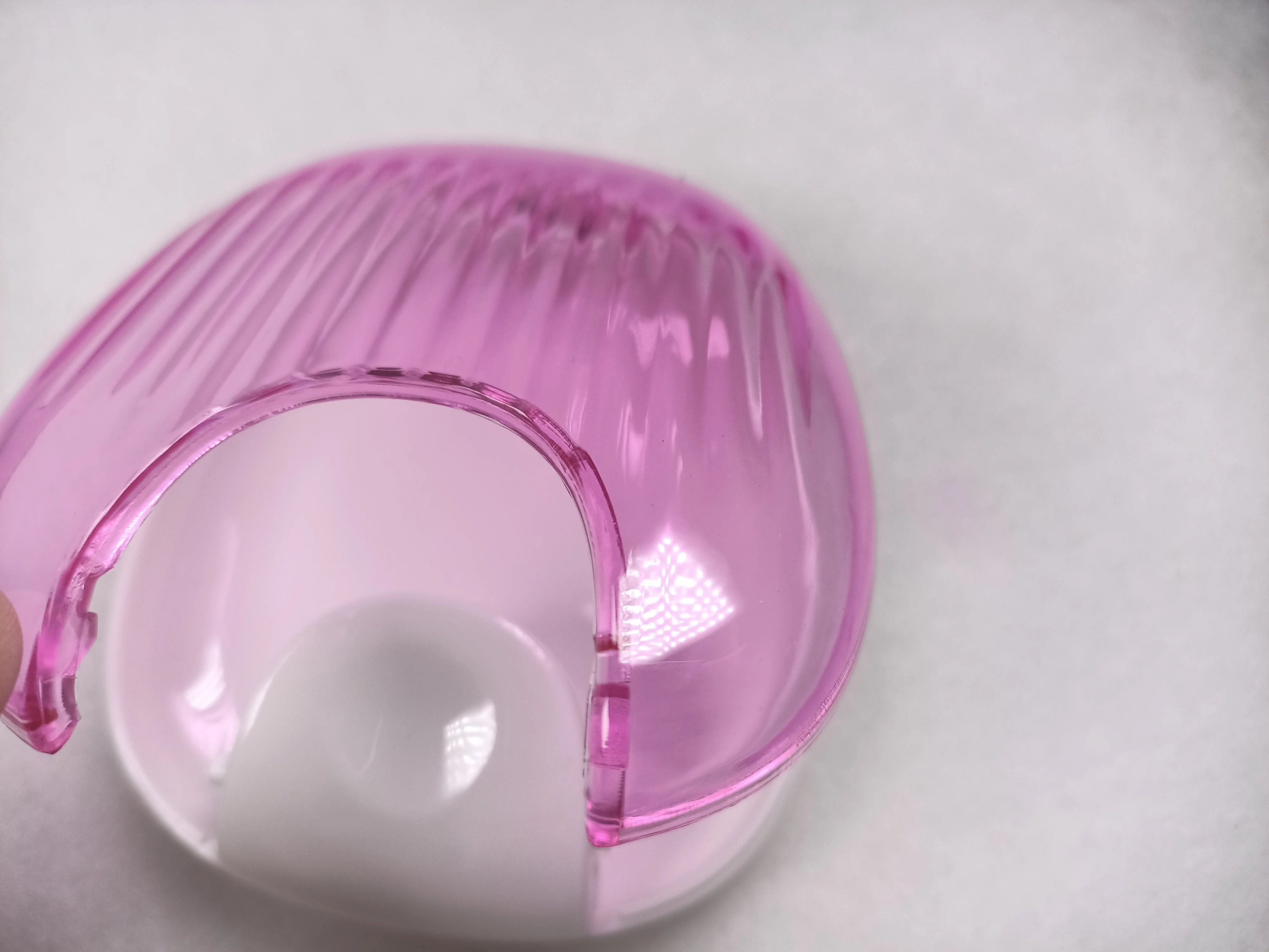 

Dental Pink Plastic Orthodontic Retainer Case Denture Storage Box