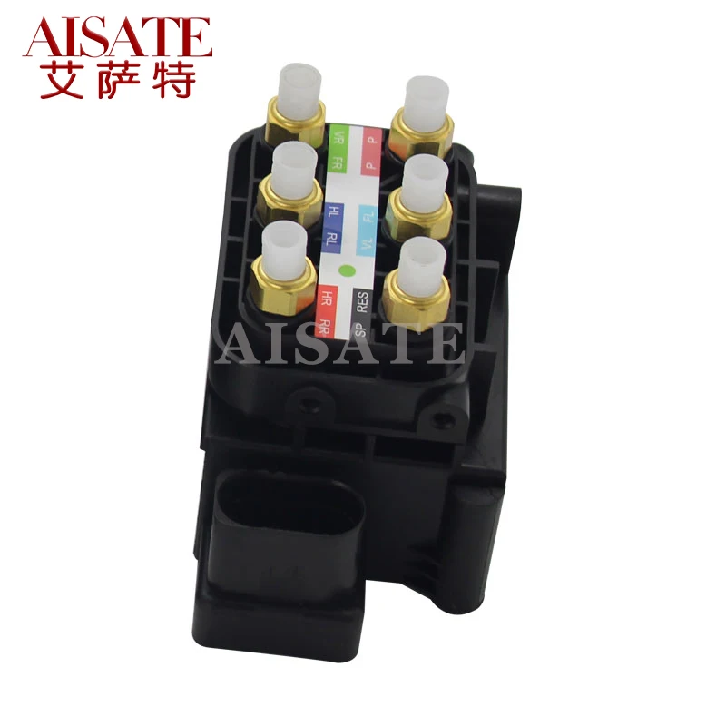 Пневматическая подвеска компрессор питания электромагнитный клапан блок для Q7 VW