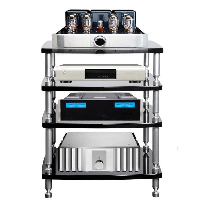 Hi-Fi динамик усилитель сабвуфера декодер усилителя стойка аудио шкаф