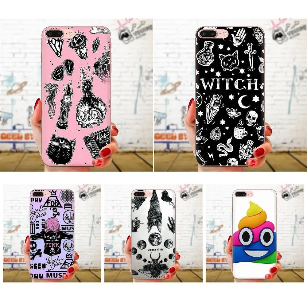 Girly пастельных ведьмы для Galaxy J1 J2 J3 J330 J4 J5 J6 J7 J730 J8 2015 2016 2017 2018 mini Pro уникальный