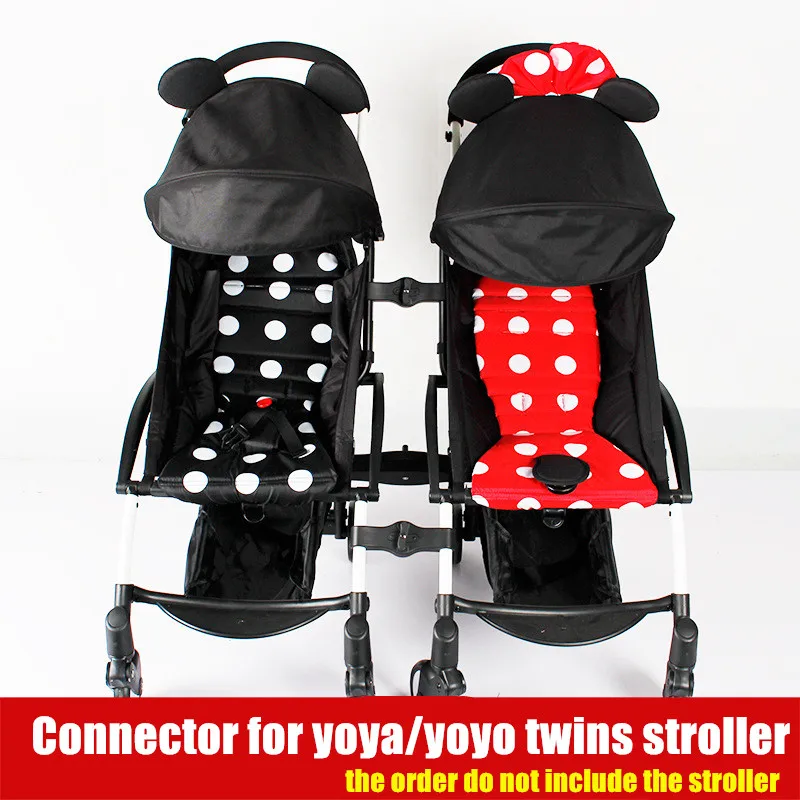 

Втулка сцепления 3 шт. в коляску для адаптера babyzen yoyo детское yoya соединитель коляски, подходит для YOYO коляска для близнецов