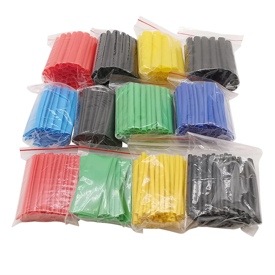 530 шт./компл. термоусадочные трубки для проводов изолированные Защитные Трубки