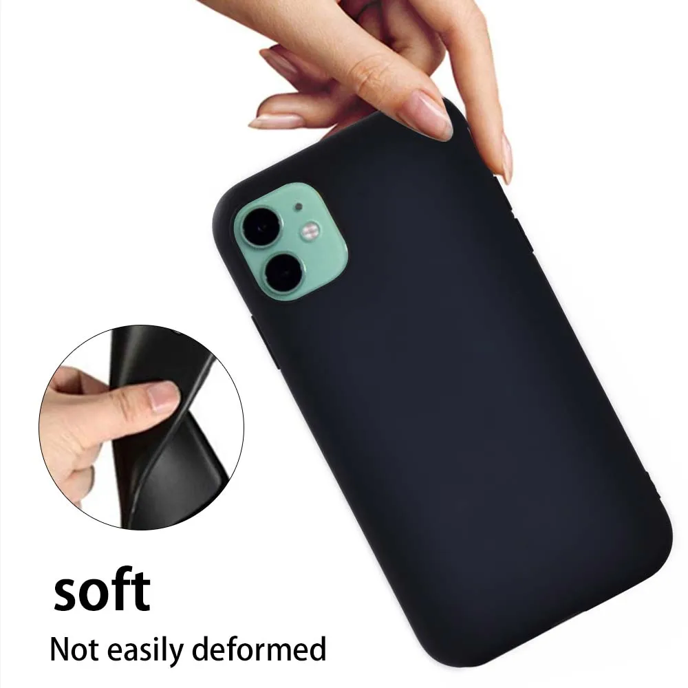 Чехол для Apple IPhone 11/11 Pro/11 Pro Max/XR/SE 2/ 7 / 8/7 Plus/8 Plus/6 6S/6 Plus/6S Plus мягкий силиконовый чехол