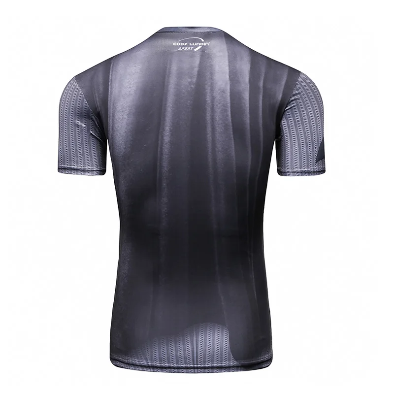 

2021 New Fashion Men'S Tops Tees Summer New Cotton Round Neck Printing Short Sleeve T-Shirt Trends Fitness Gym Running T-Shirt