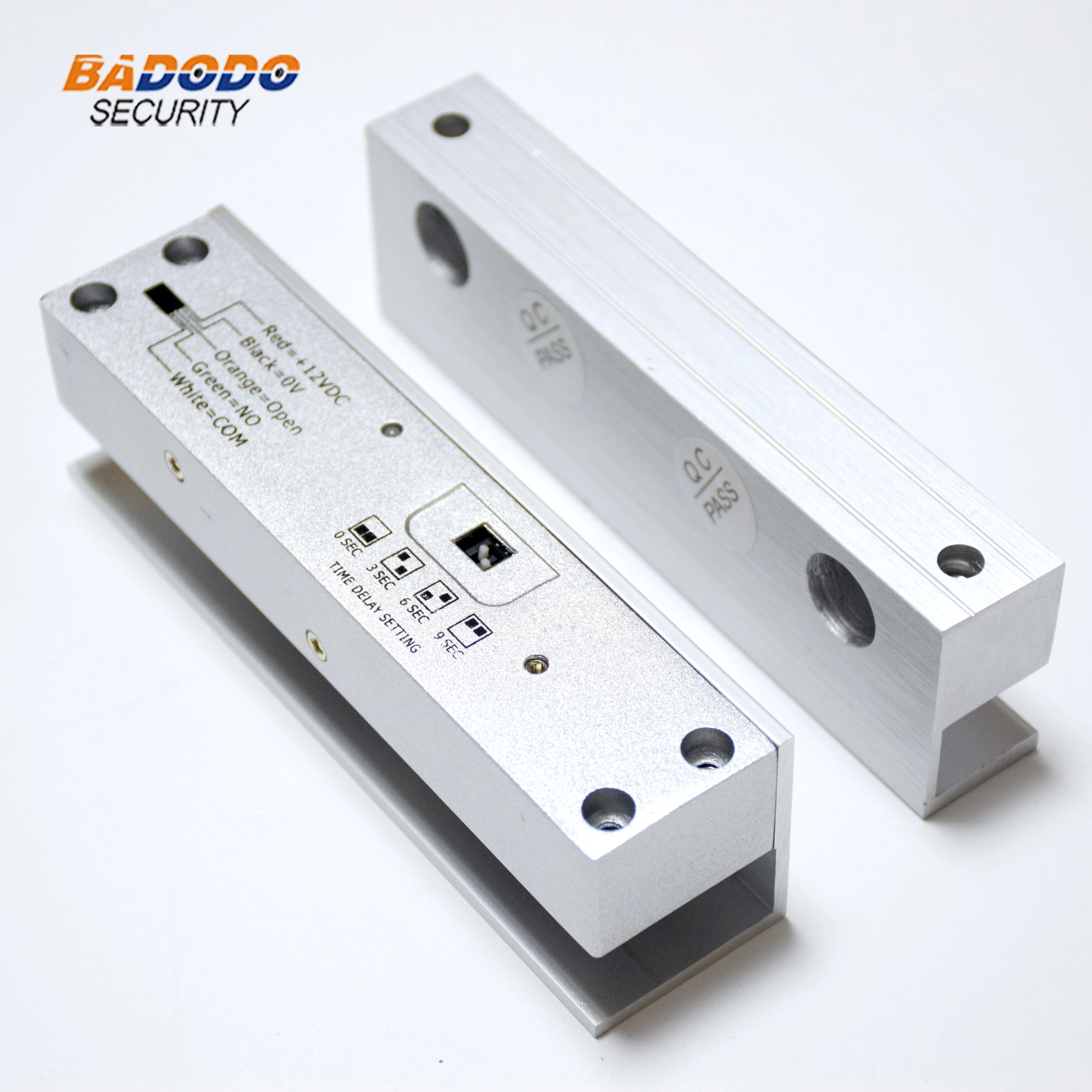 Электрический Болтовой замок из алюминиевого сплава для Бескаркасной