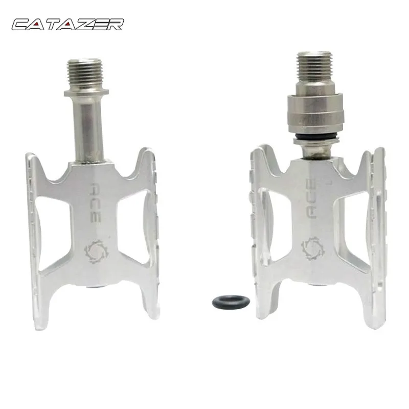 Titanium Bearing Quick Release Bicycle Pedal For Brompton Folding Bike CNC Pedals 145g Ultralight Pedals Bicycle Pedal