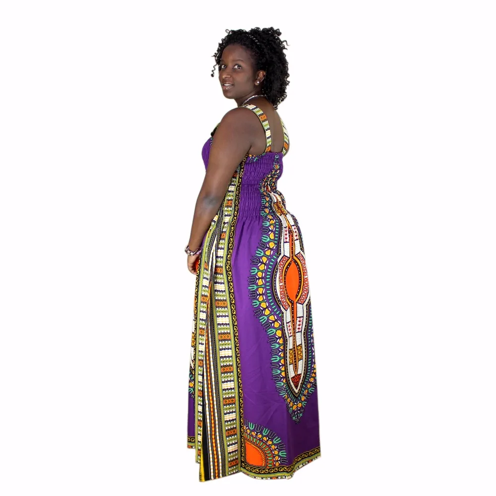 Африканские Дашики Новые Модные Элегантные с принтом женские макси Бохо
