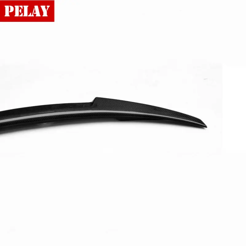 

Carbon Fiber M4 Style Rear Trunk Spoiler Lip For Audi A4 B8 Carbon Spoiler Carbon Firber Wing 4-Door Sedan 2009 2010 2011 2012
