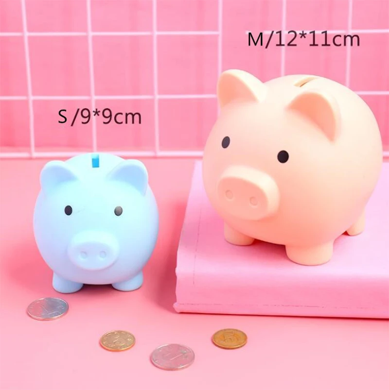 Мультяшные коробочки для денег в виде свиньи копилка детская игрушка подарок на