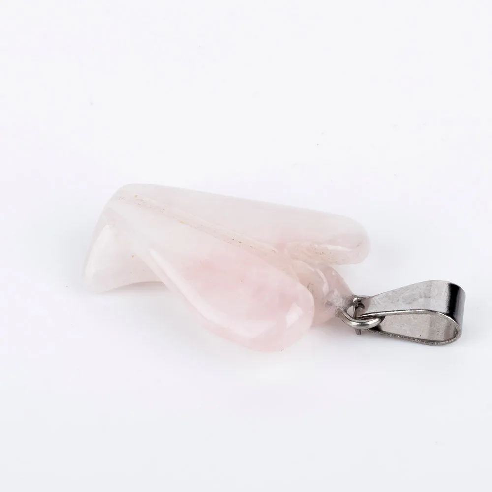 Розовая искусственная карманная скульптура ангела хранителя Подвесные