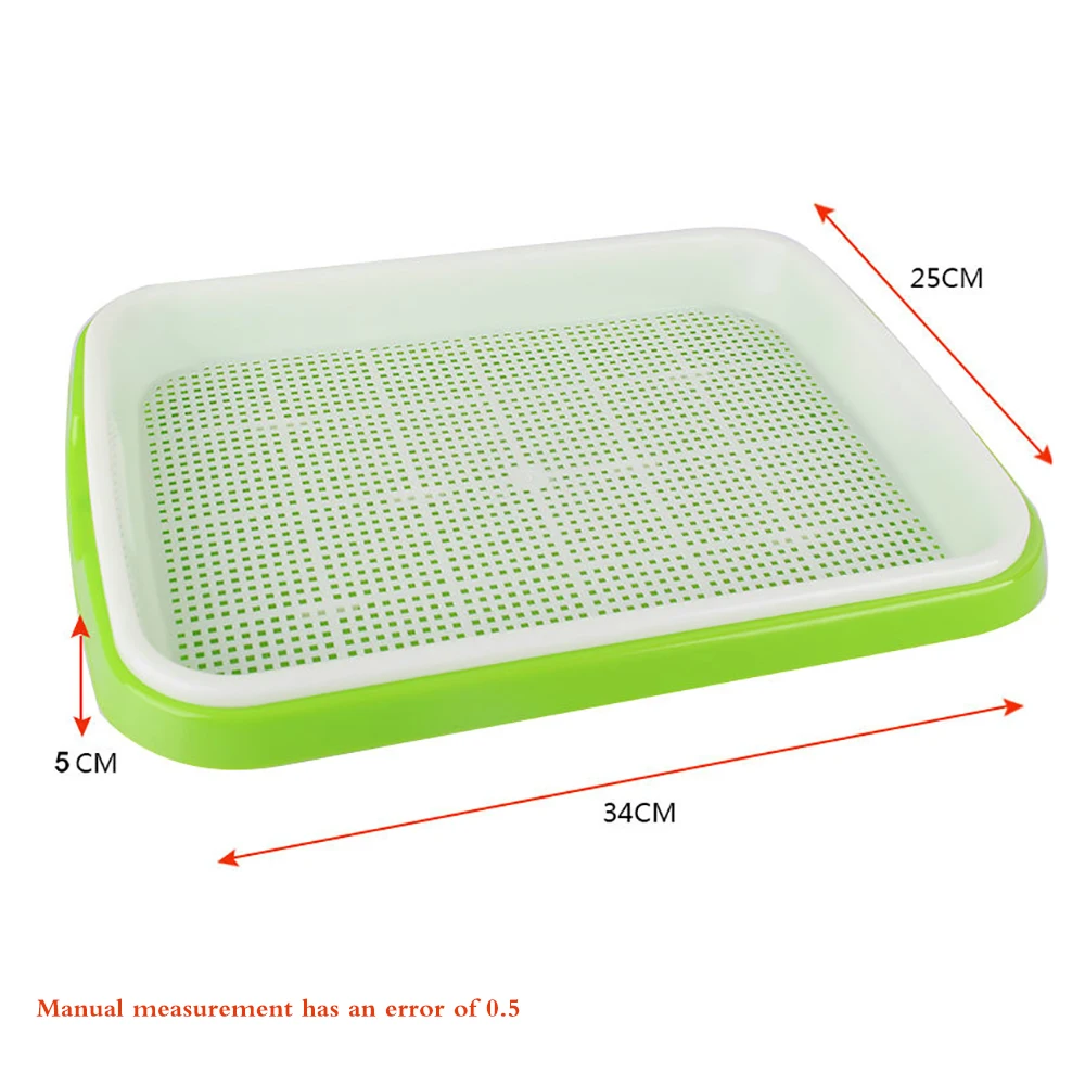 Лоток для выращивания семян без БФА из полипропилена почвы большой емкости