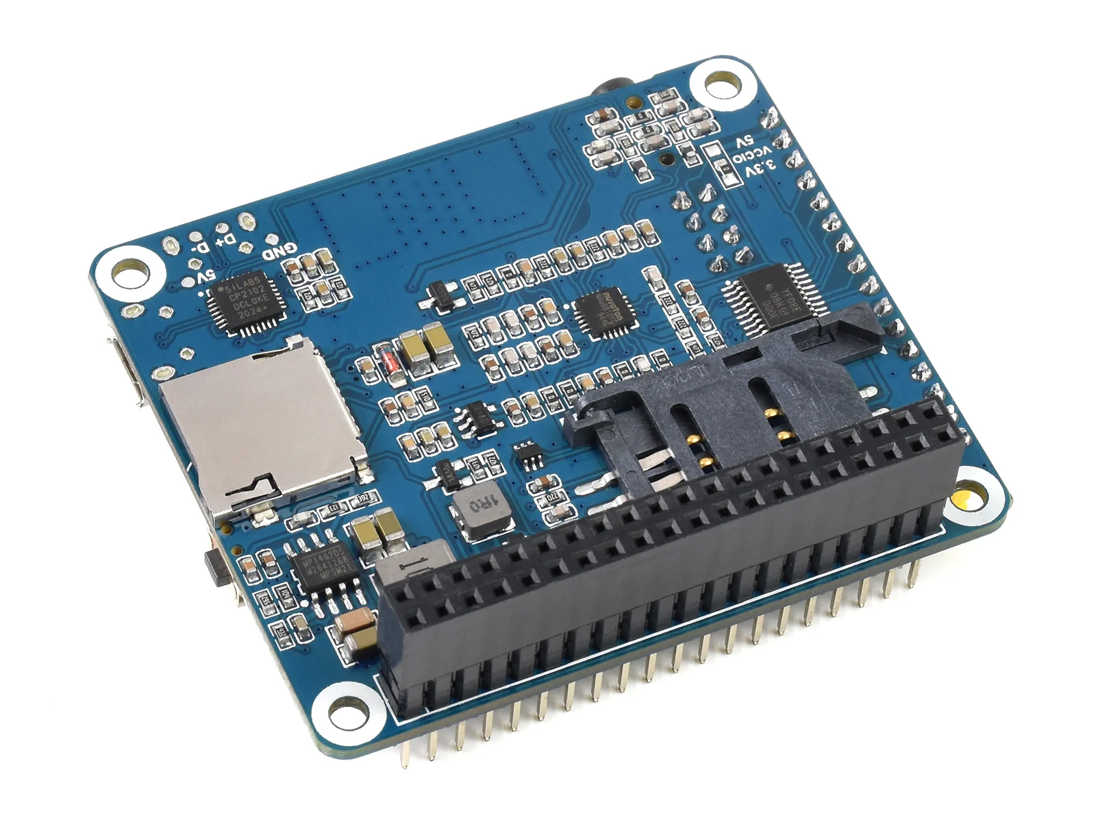Waveshare SIM7600E H 4G шляпа для Raspberry Pi LTE Cat 4 / 3G 2G ГНСС Европа Юго Восточная Азия Западная