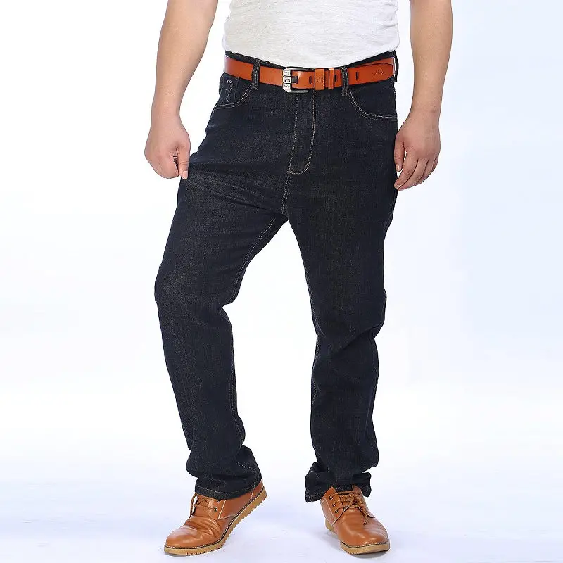 2019 Большие размеры повседневные новые мужские джинсовые брендовые Свободные