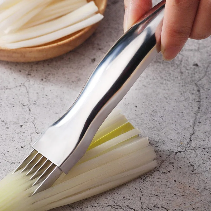 

Knife Onion Garlic Vegetable Cutter Cut Onions Garlic Tomato Device Shredders Slicers Cooking Tools Kitchen Accessories