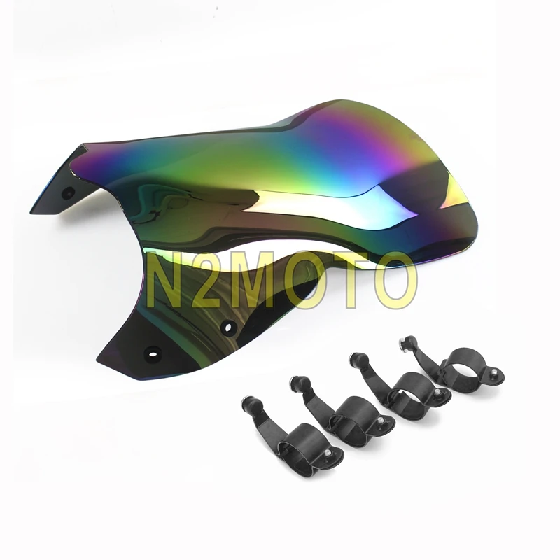 Мотоцикл Иридиум ясный дым ветровые экраны лобовое стекло дефлекторы w/кронштейн