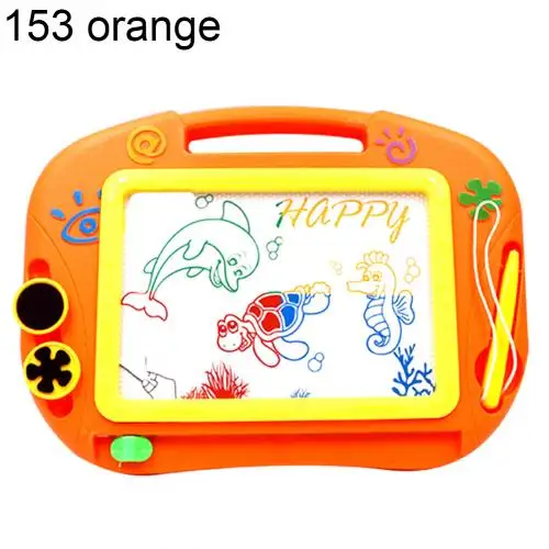 153 Orange Магнитная Красочная доска для рисования, наброски, блокнот для письма, Детская развивающая игрушка - Цвет: 153 Orange