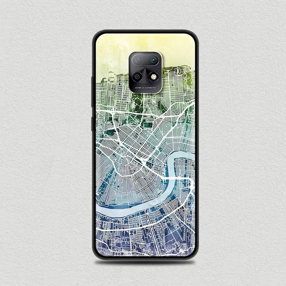 

Travel Country Sketch Exclusive City Map Case For Redmi Note 9 9S 8 8T 7 Pro 7 7A 8 8A 9A 9C 9T Coque Note 10 Pro MAX Cover