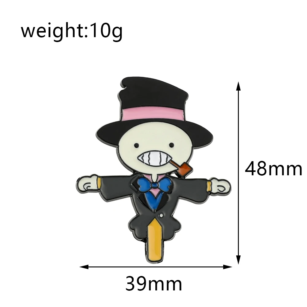 Миядзаки Хаяо булавка аниме Howl's Moving Castle пугало принц Эмаль Брошь Классическая