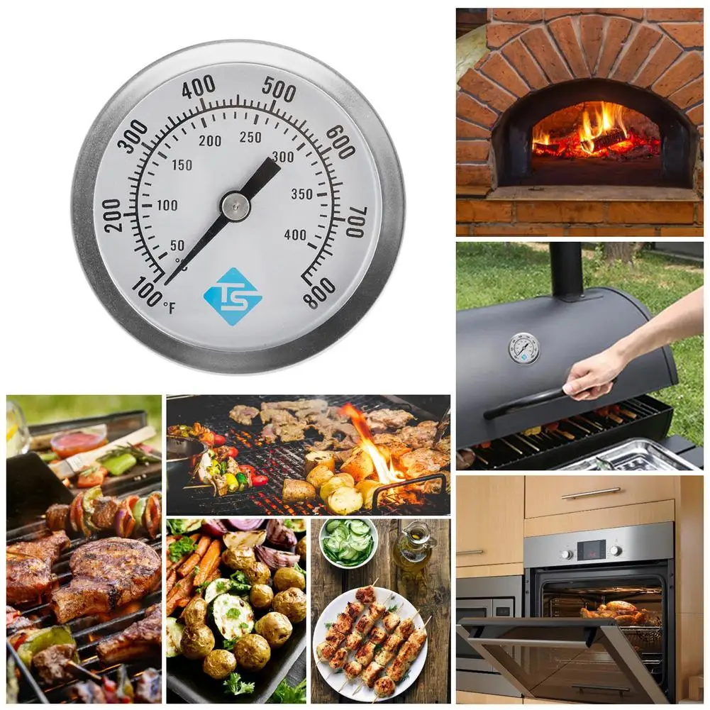 

100 - 800 Degree Stainless Steel Oven Thermometer Special Food BBQ Measuring Thermometers Baking Tools Kitchen Accessories Tool